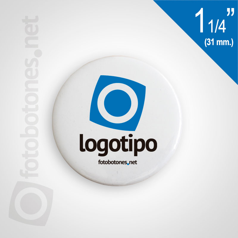 Fotoboton 1 1/4″ Pulgadas (31 mm)