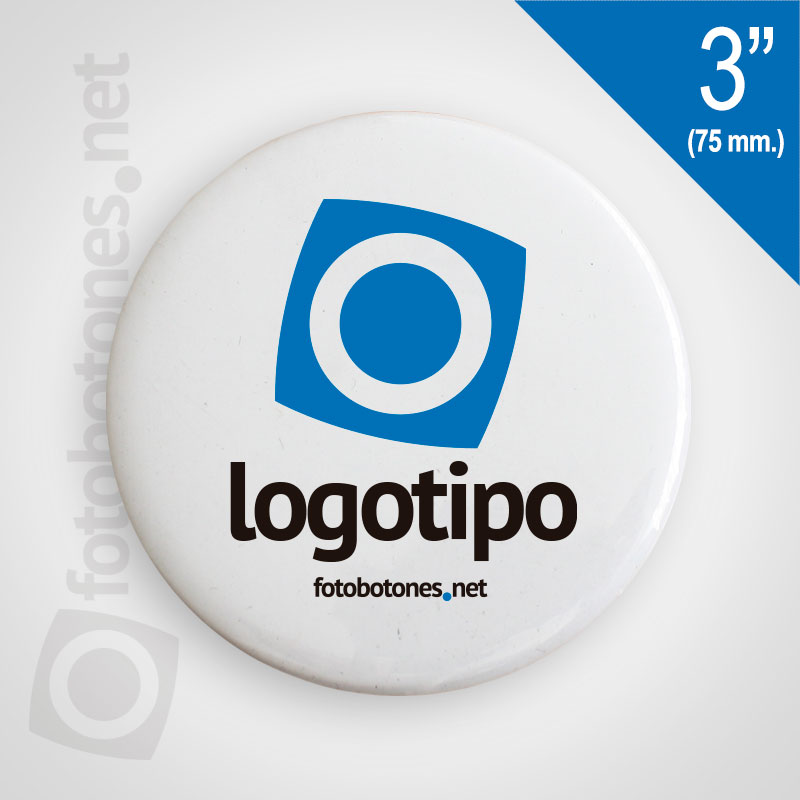 Fotoboton 3″ Pulgadas (75 mm)